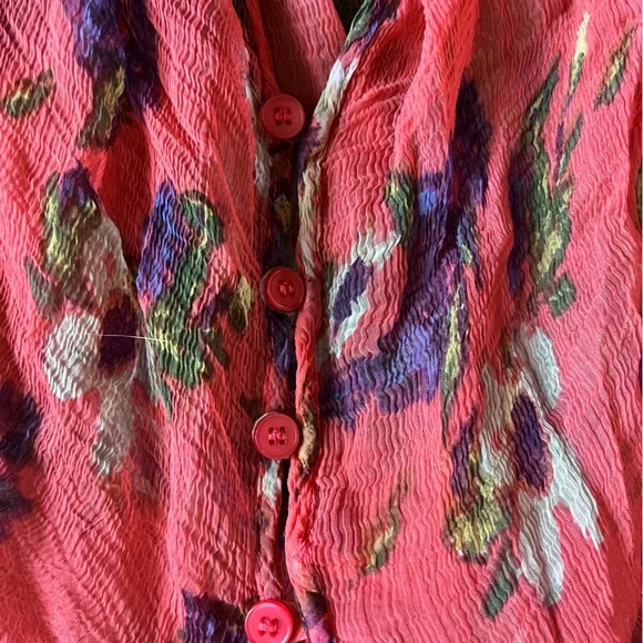 Free people sheer blouse, size small - Picture 2 of 5